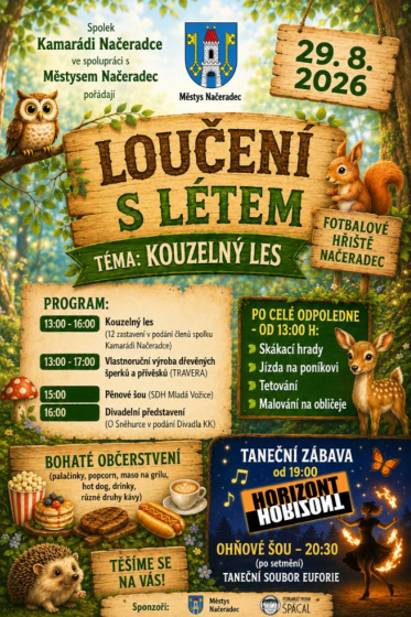 Plakát události Loučení s létem v Načeradci