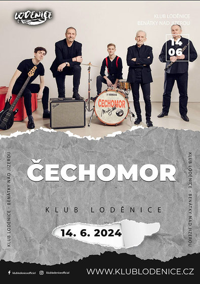 Plakát události Čechomor - Klub Loděnice