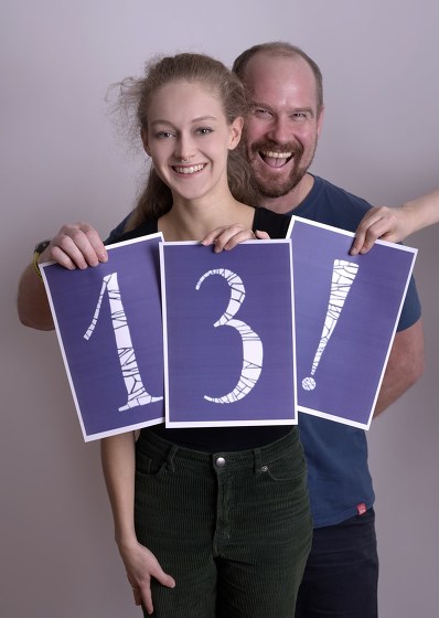 Plakát události 13!! v BO café