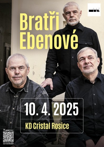 Plakát události Bratři Ebenové v Rosicích