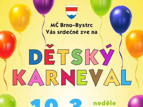 Plakát události Velký dětský karneval