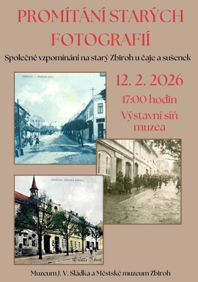 Plakát události Promítání starých fotografií