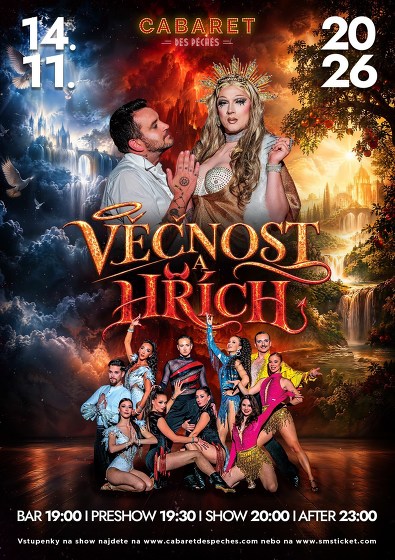 Plakát události Věčnost a Hřích