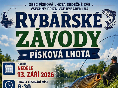 Plakát události Rybářské závody