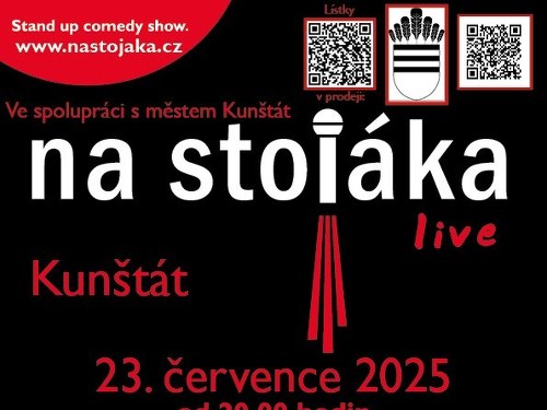 Plakát události Na Stojáka Kunštát
