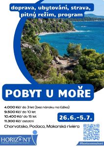Pobyt u moře - 26.6.-5.7.2026