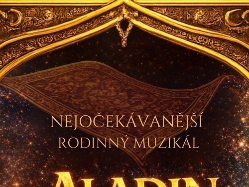 Plakát události ALADIN A KOUZELNÁ LAMPA I Žďár n. Sázavou
