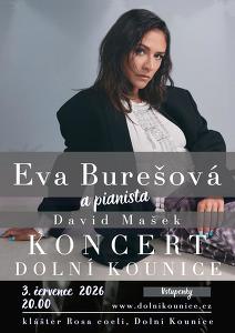 Koncert: Eva Burešová a pianista David Mašek