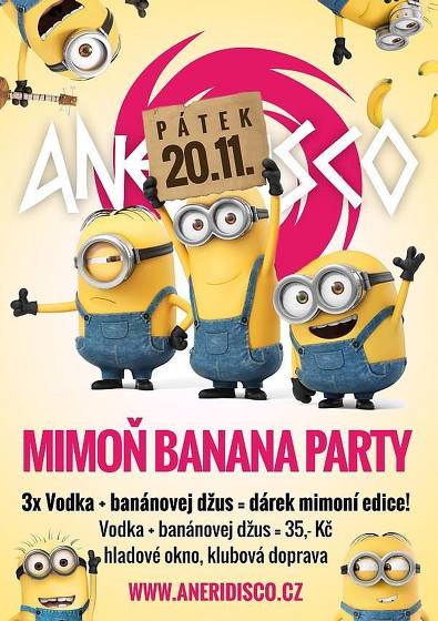 Plakát události Mimoň banana party