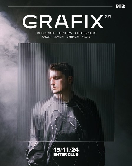 Plakát události Grafix (UK) | ENTER Club Brno