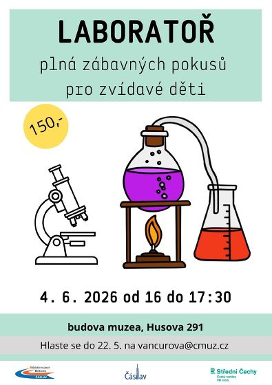 Plakát události Laboratoř pro zvídavé děti