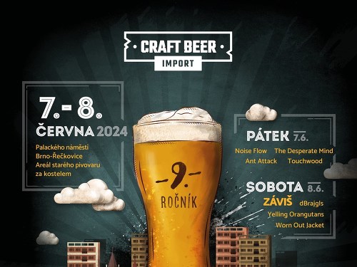 Plakát události Řečkovický CRAFTBEER festival 2024