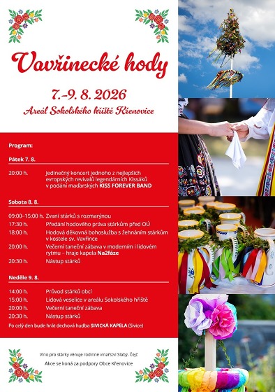 Plakát události Vavřinecké hody