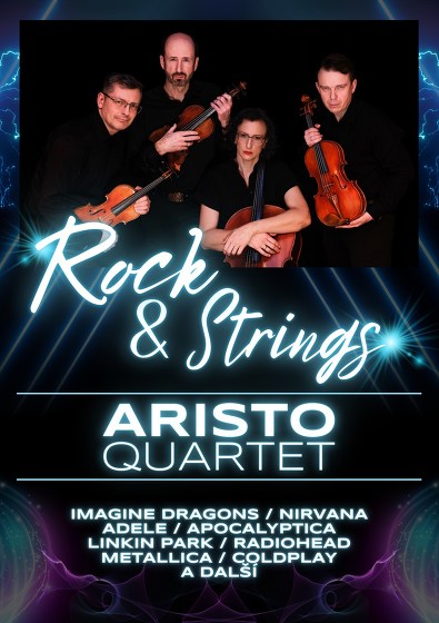 Plakát události ROCK & STRINGS - Aristo Quartet