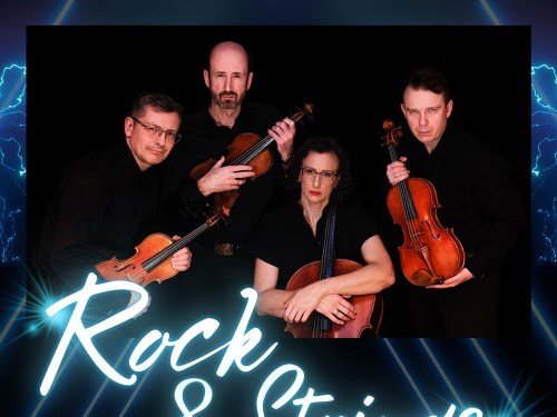Plakát události ROCK & STRINGS - Aristo Quartet