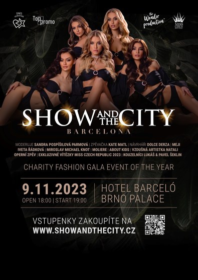 Plakát události Show and the City: Charity gala event