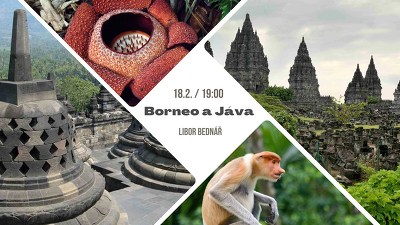 Plakát události Borneo a Jáva
