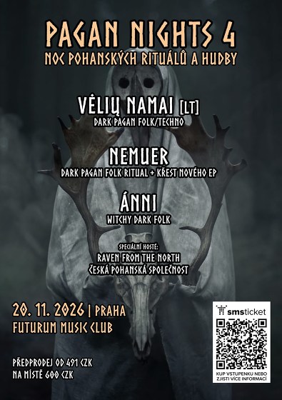 Plakát události Pagan Nights 4: Vėlių Namai [LT] + NEMUER + Ánni