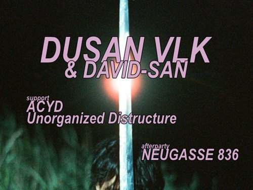 Plakát události Dušan Vlk na Míru