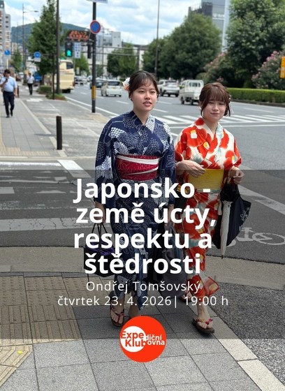 Plakát události Japonsko - země úcty, respektu a štědrosti