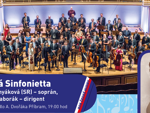 Plakát události Česká Sinfonietta - Slavnostní zahájení 55. ročníku HF A. Dvořáka