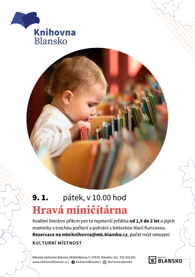 Plakát události Hravá miničítárna