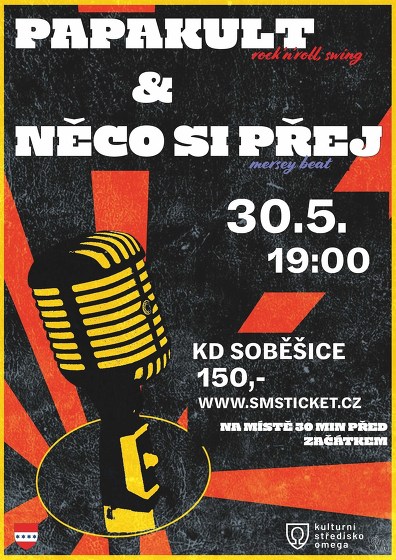Plakát události Něco si přej a Papakult