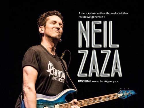 Plakát události NEIL ZAZA BAND (USA)