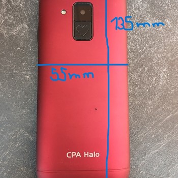 Tlačítkový MOBILNÍ telefon CPA Halo 18