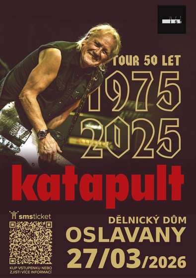 Plakát události Katapult tour 50 let (1975 – 2025)