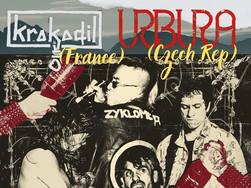 Plakát události EDIÖNDÖ (Chile) /// KROKODIL (Francie) /// URBURA (CZ)