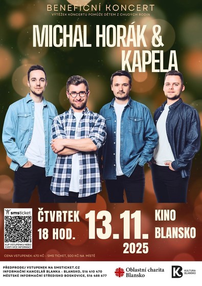 Plakát události MICHAL HORÁK & kapela