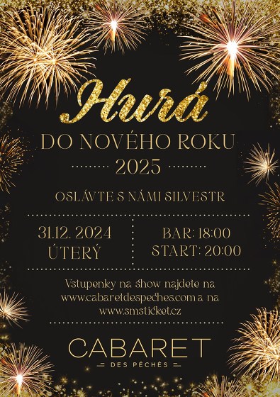 Plakát události Silvestr v Cabaret des Péchés