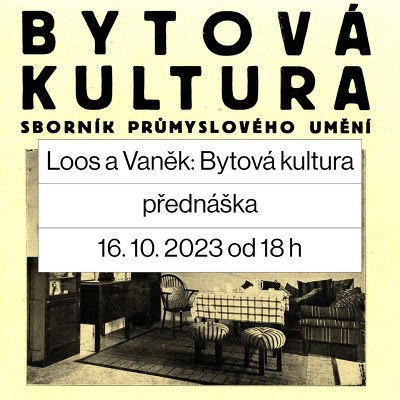 Plakát události Adolf Loos a Jan Vaněk