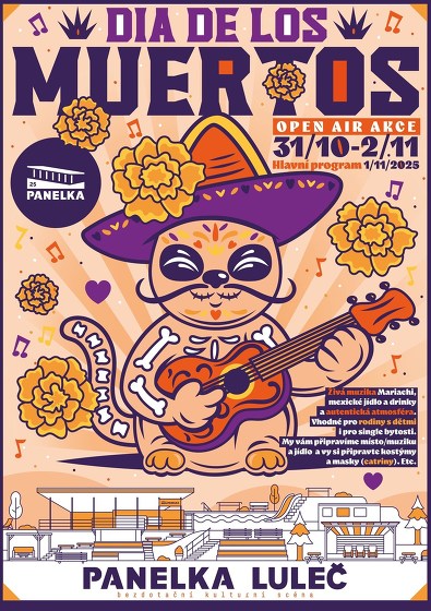 Plakát události Día De Los Muertos 2025
