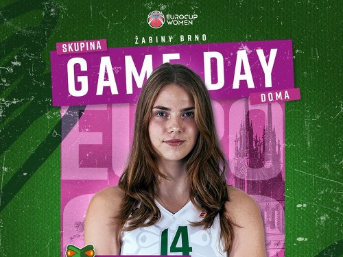 Plakát události EuroCup: Žabiny Brno - Flammes Carolo Basket (FRA)