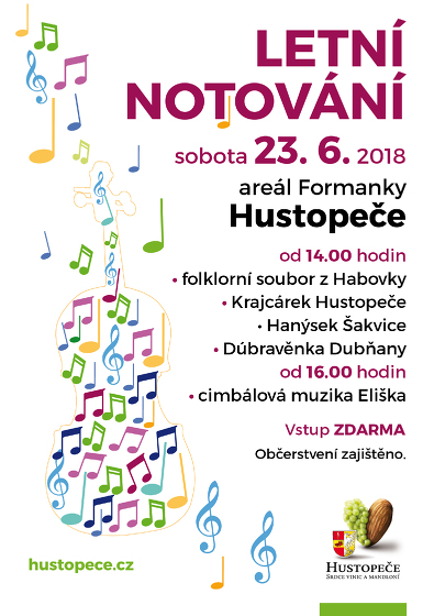 Plakát události Letní notování
