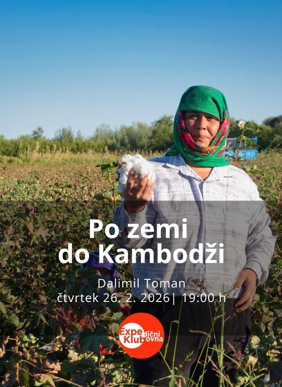 Plakát události Po zemi do Kambodži