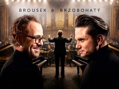 Plakát události Souboj klavírů s orchestrem