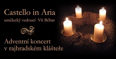 Plakát události Adventní koncert v rajhradském klášteře