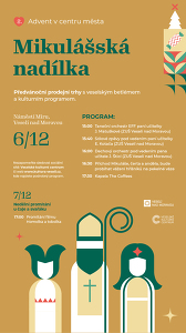 Druhý advent v centru města s mikulášskou nadílkou