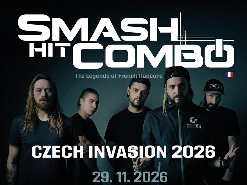 Plakát události SMASH HIT COMBO (FR): RAPCORE INVASION 2026 - Brno
