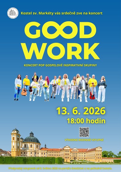 Plakát události Koncert skupiny GOOD WORK