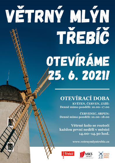 Plakát události Otevření Větrného mlýna