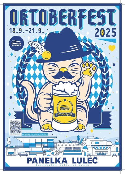 Plakát události Oktoberfest na Panelce 2025