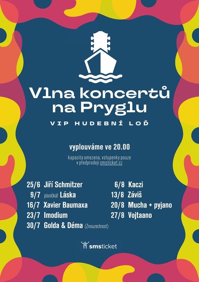 Plakát události Vlna Koncertů na Pryglu  - Jiří SCHMITZER