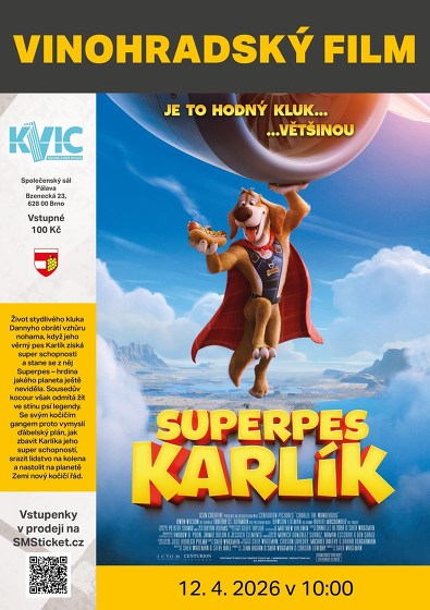 Plakát události Vinohradský film: Superpes Karlík