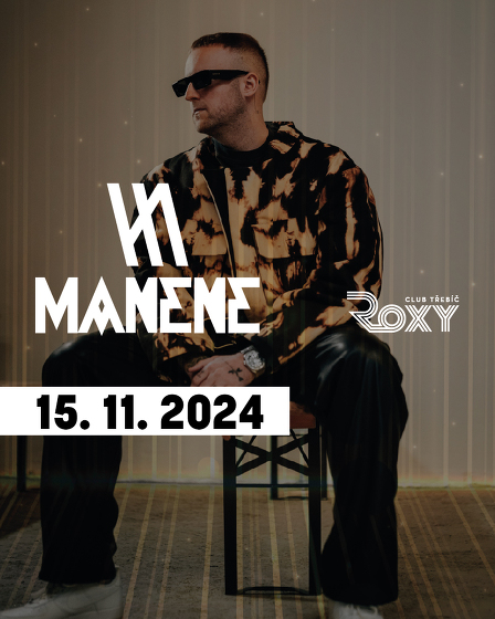 Plakát události Roxy Club: DJ Manene