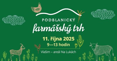 Plakát události Podblanický farmářský trh