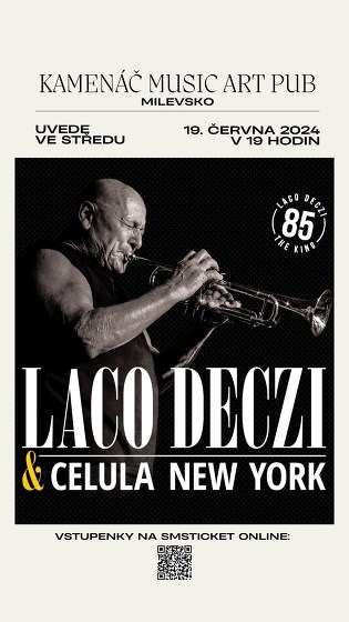Plakát události Laco Deczi & Celula New York